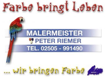Malermeister Peter Riemer